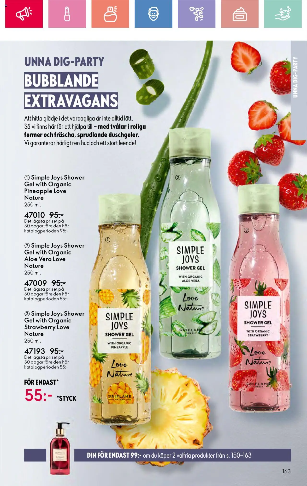 Oriflame reklamblad aktuell från 03.08.2025 | Sida: 163