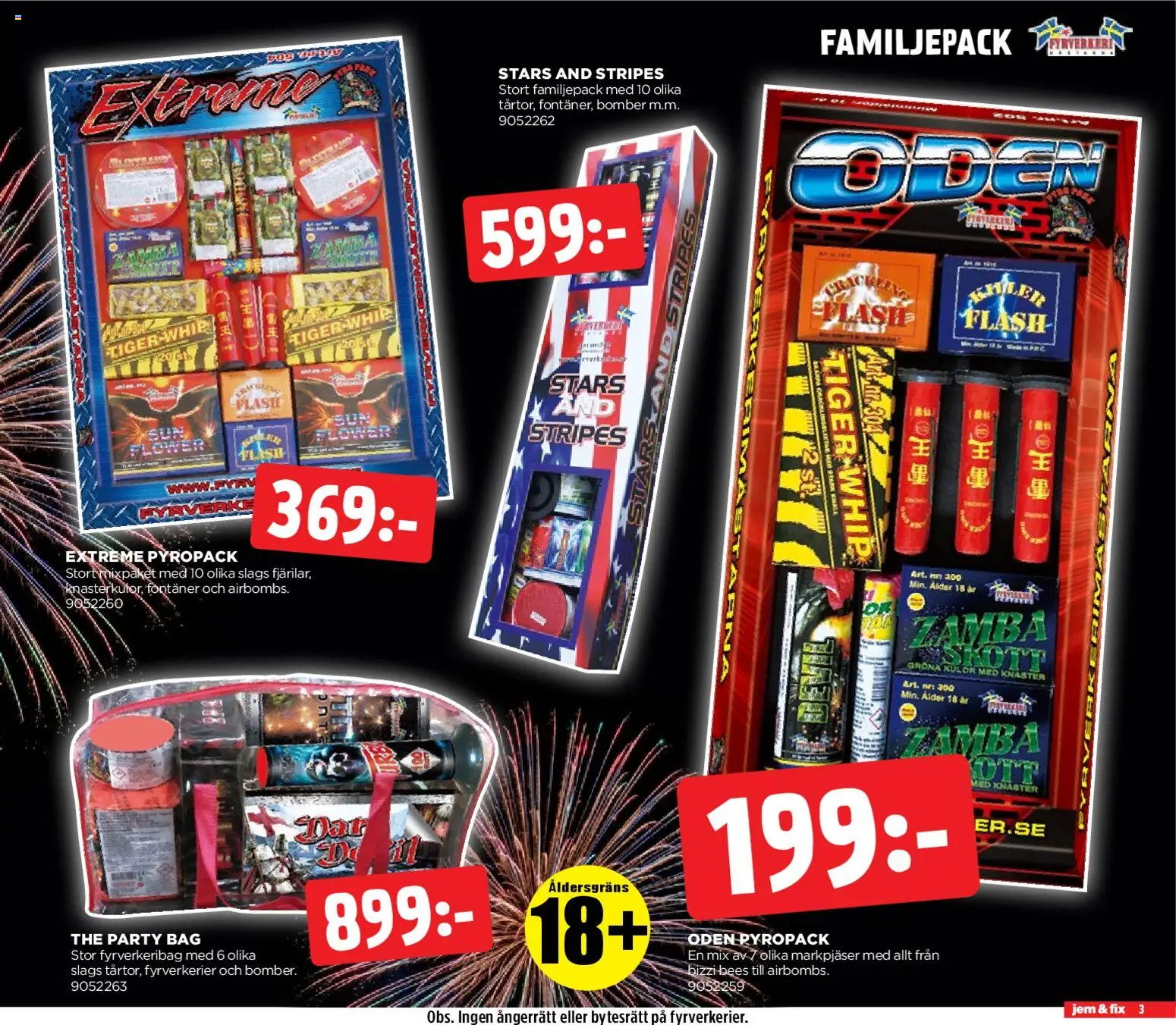 Jem & Fix reklamblad aktuell från 26.12.2025 | Sida: 3