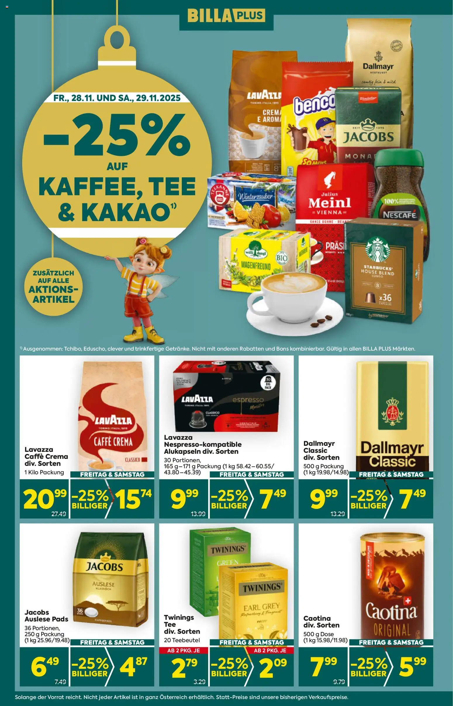 Billa Plus Flugblatt - Burgenland gültig ab 27.11.2025 | Seite: 2 | Produkte: Tee