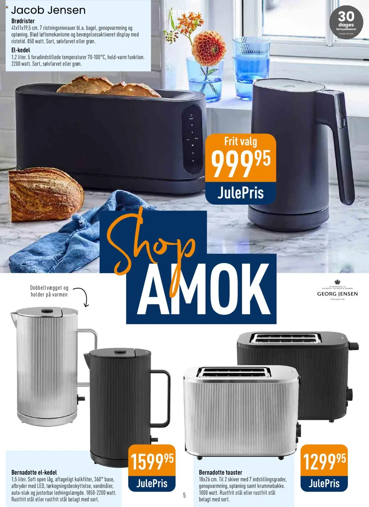 Imerco tilbudsavis – gyldig fra 03.10.2025 | Side: 5 | Produkter: Brødrister
