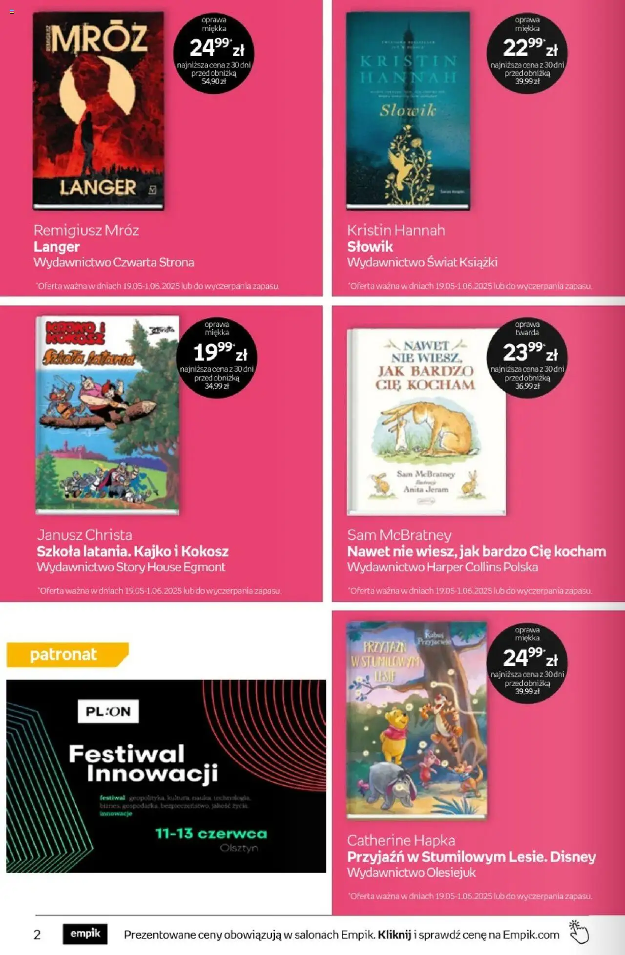 Empik promocje od 21.05.2025 | Strona: 2 | Produkty: Książki