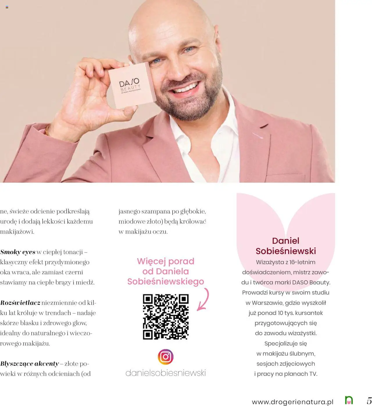 Drogerie Natura Gazetka - Jesienne Inspiracje od 01.10.2025 | Strona: 5 | Produkty: Rozświetlacz