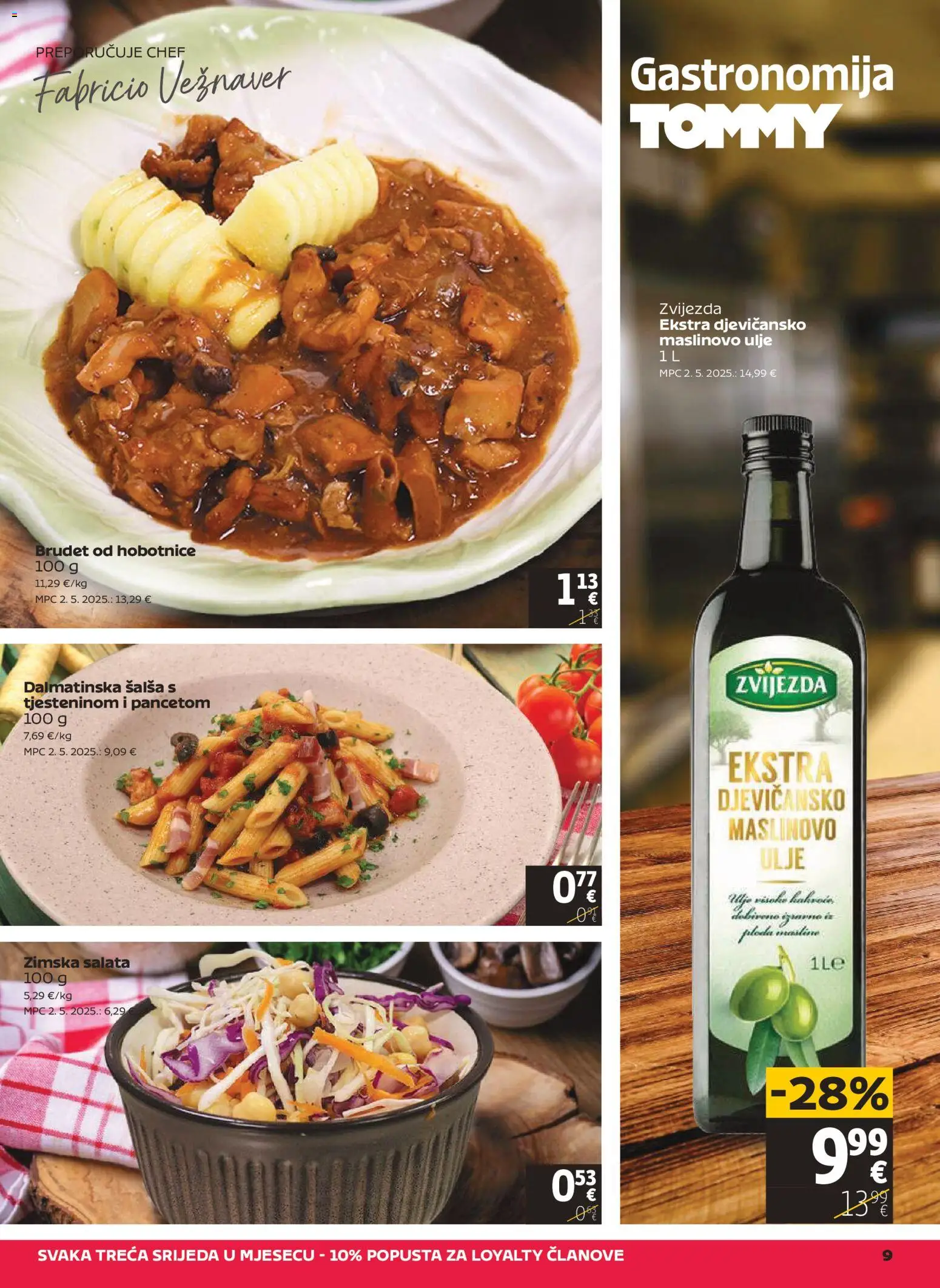 Tommy katalog | vrijedi od 12.02.2026 | Stranica: 9 | Proizvodi: Ulje, Maslinovo ulje, Salata