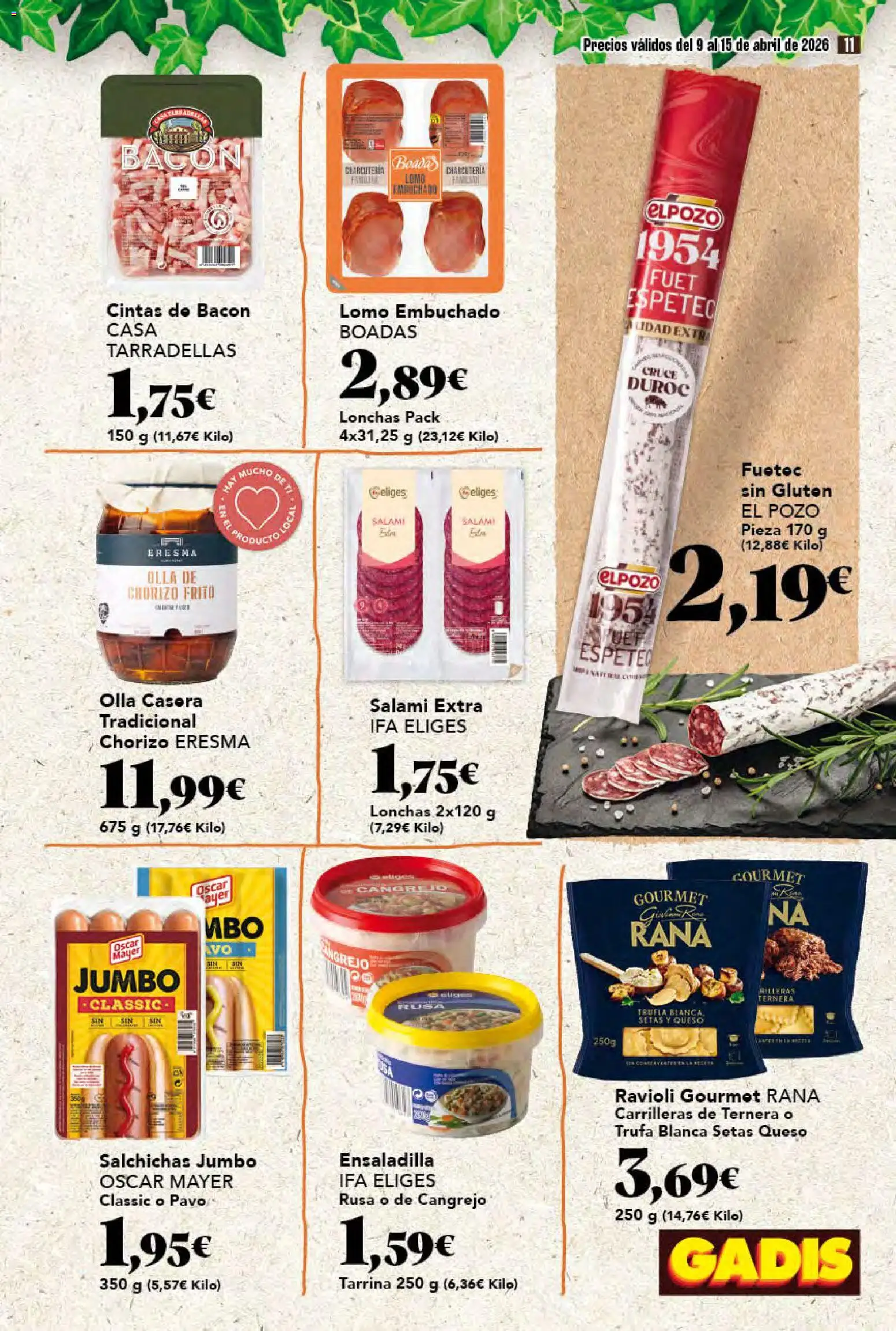 Gadis folleto │ válido desde el 09.04.2026 | Página: 11
