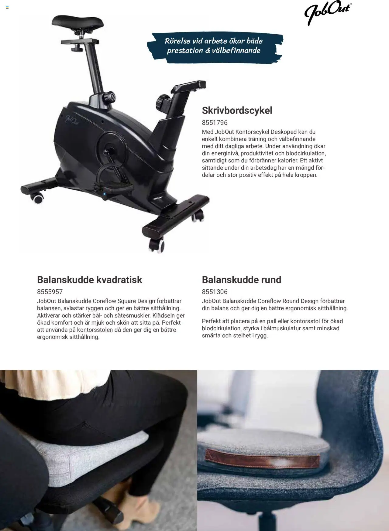 Office Depot reklamblad aktuell från 09.01.2024 | Sida: 14 | Produkter: Pall, Kontorsstol