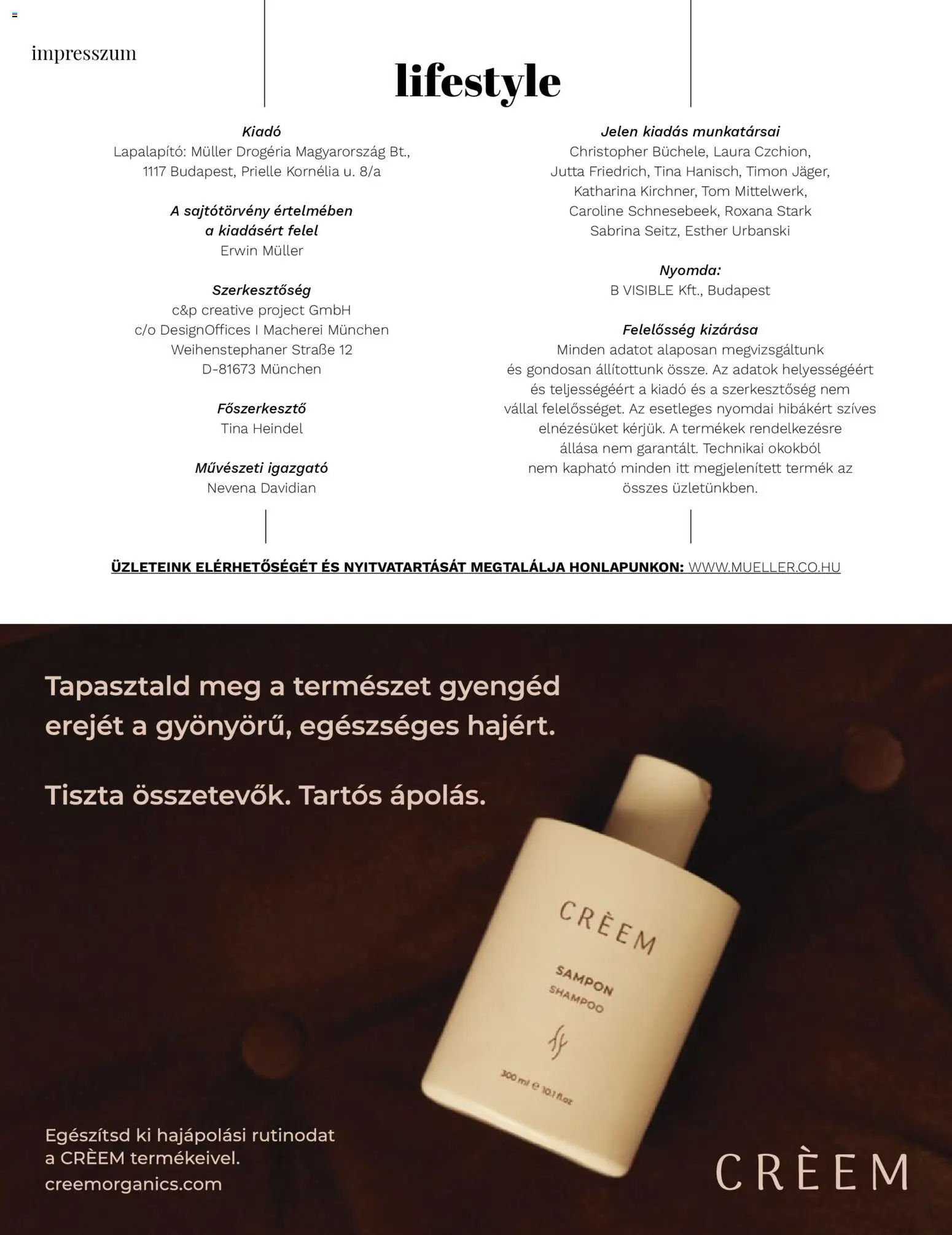 Müller akciós ujság - amely érvényes a következő dátumtól: 02.02.2026 | Oldal: 50 | Termékek: Sampon