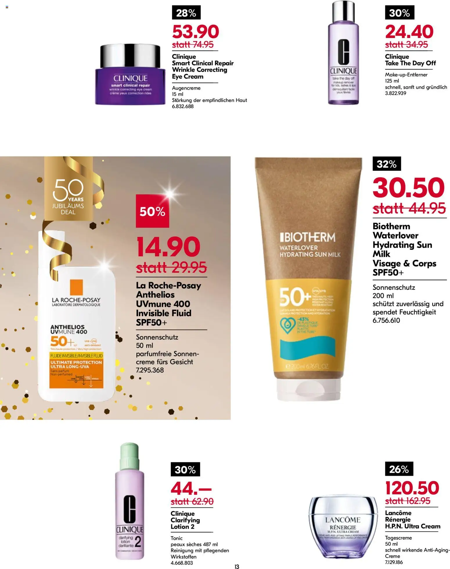 Import Parfumerie aktionen – gültig ab 19.03.2026 | Seite: 13 | Produkte: Parfüm, Tagescreme, Creme