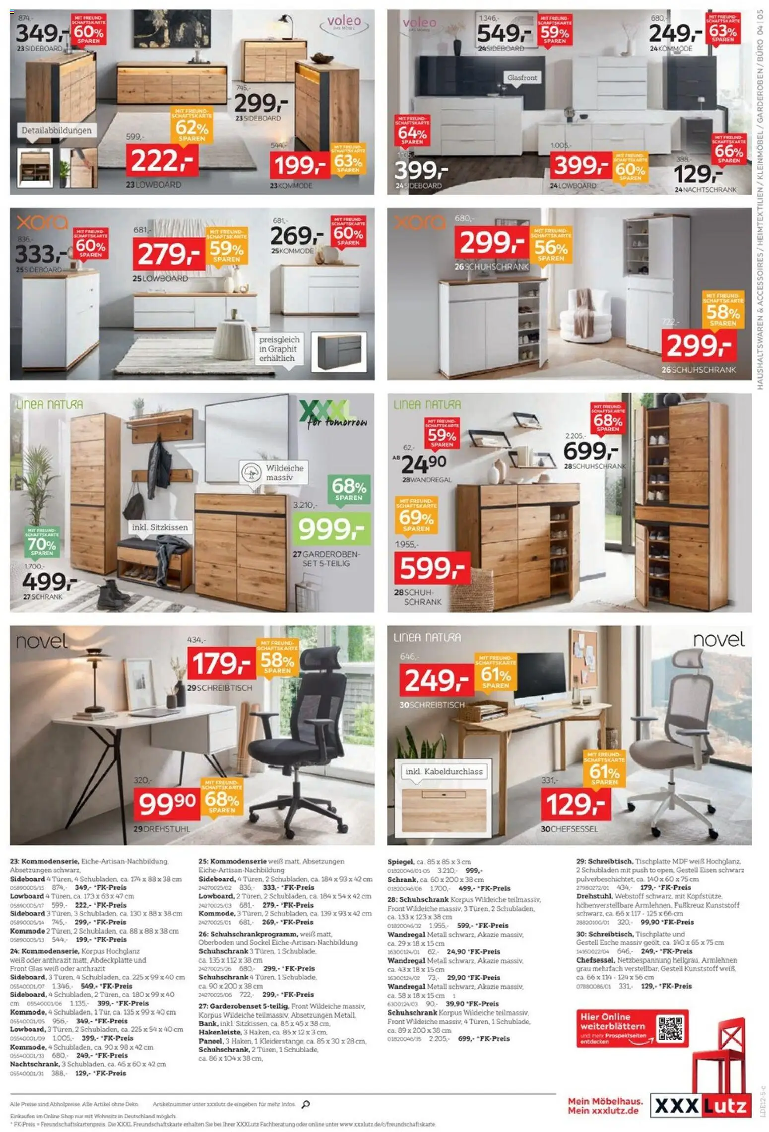 XXXL Lutz Prospekt 	 – gültig ab 20.12.2025 | Seite: 7 | Produkte: Sideboard, Kommode, Schrank, Garderobenset