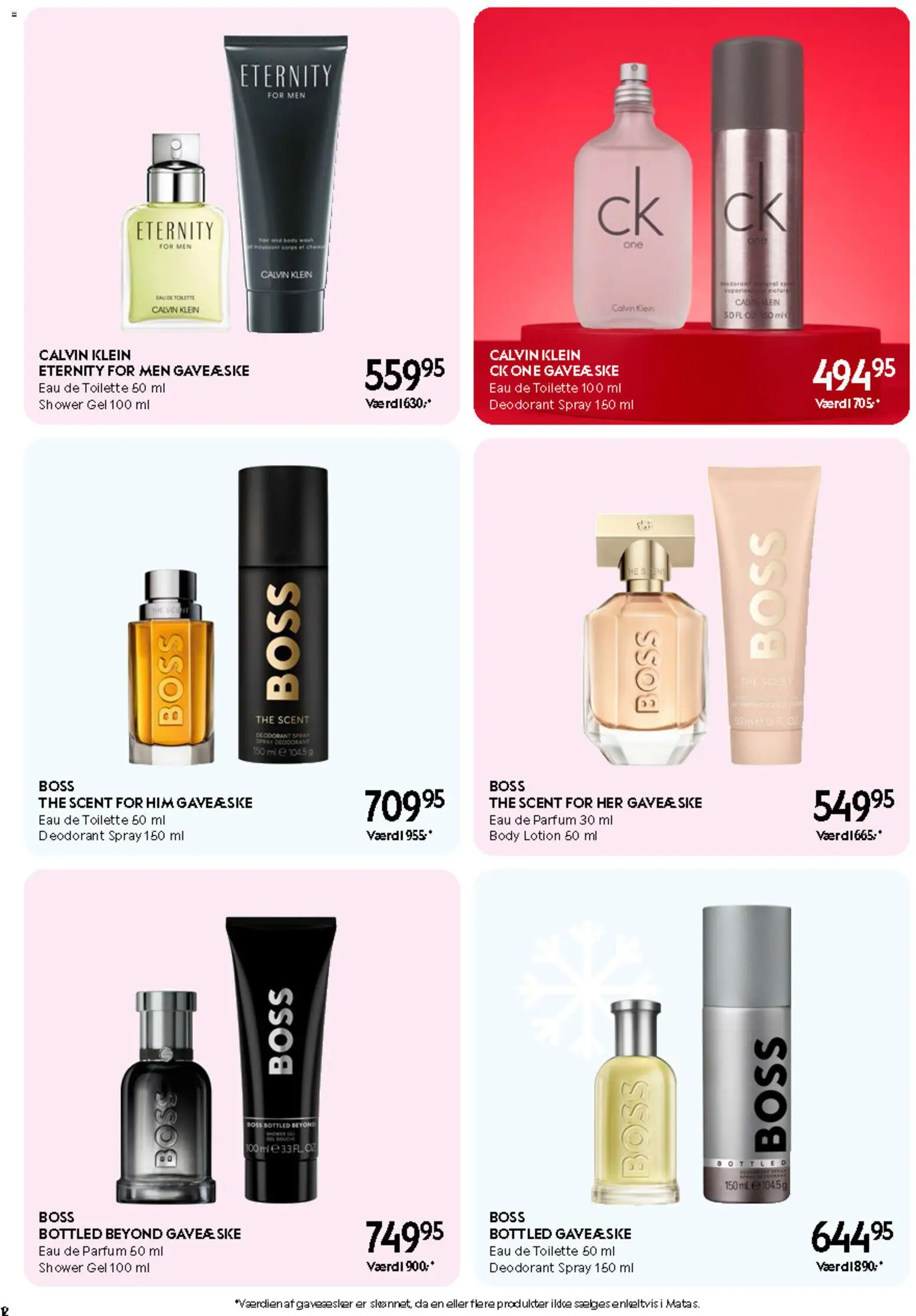 Matas tilbudsavis – gyldig fra 30.10.2025 | Side: 12 | Produkter: Eau de toilette, Deodorant