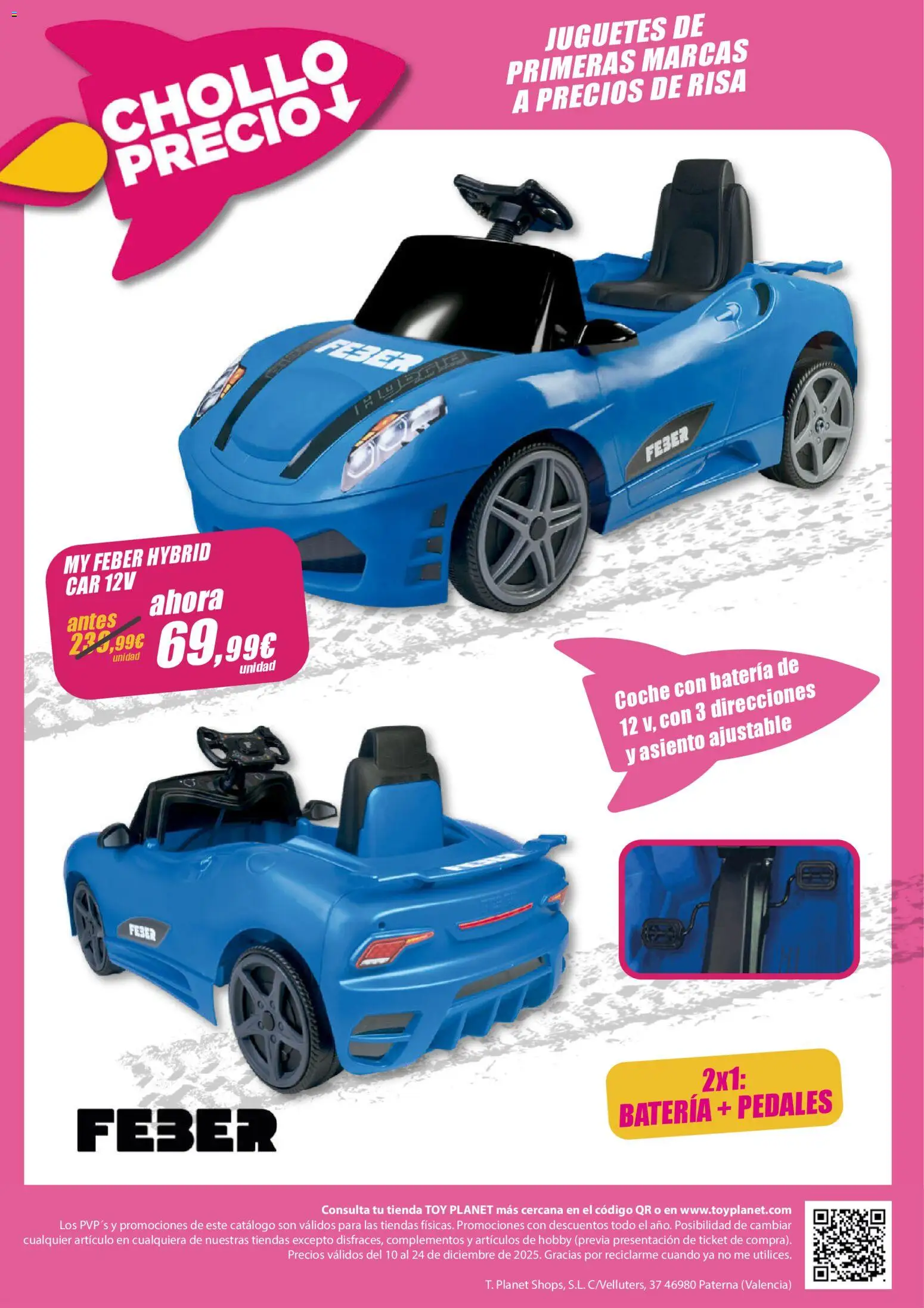 Toy Planet catálogo │ válido desde el 10.12.2025 | Página: 12 | Productos: Juguetes, Batería
