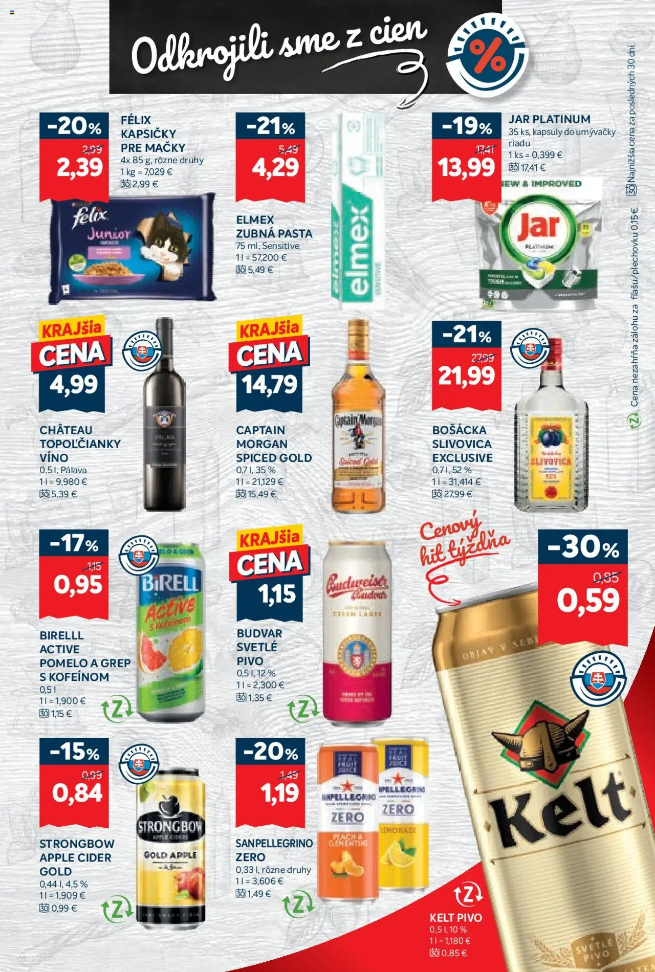 Kraj leták │ platný od 07.08.2025 | Strana: 13 | Produkty: Felix, Apple, Budvar, Pomelo
