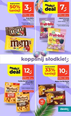 Dealz Gazetka od 31.07.2025 | Strona: 11 | Produkty: M&M's, Cukierki, Ciastka