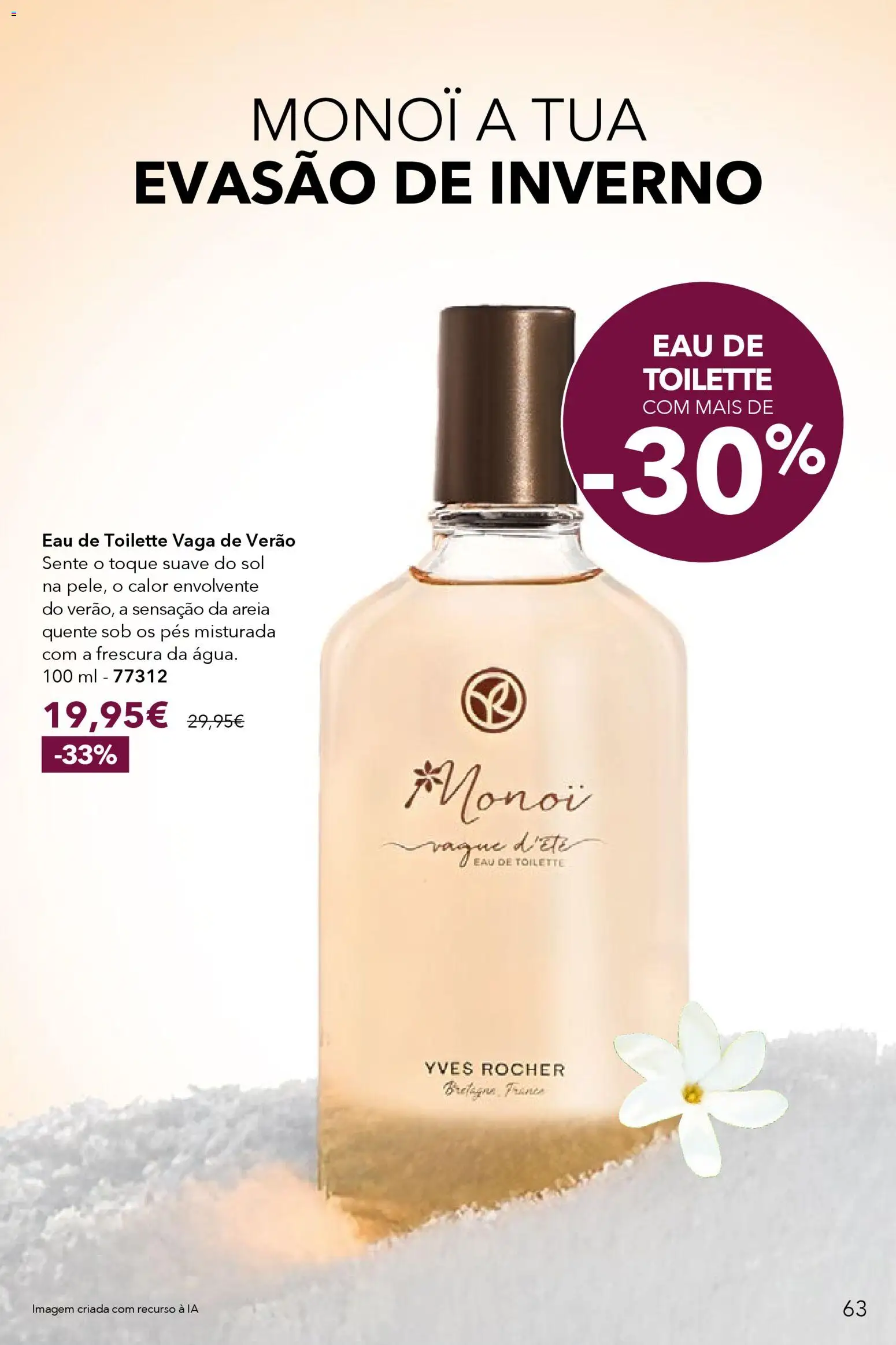 Yves Rocher catálogo 2 │ válido de 30.01.2026 | Página: 63 | Produtos: Areia, Perfume, Eau de toilette