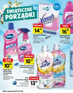 Pogląd oferty "Intermarche gazetka - Wielkamос Inspiracji" - ważna od 12.03.2026 | Strona: 18 | Produkty: Vanish, Proszek do prania, Odplamiacz, Dywany