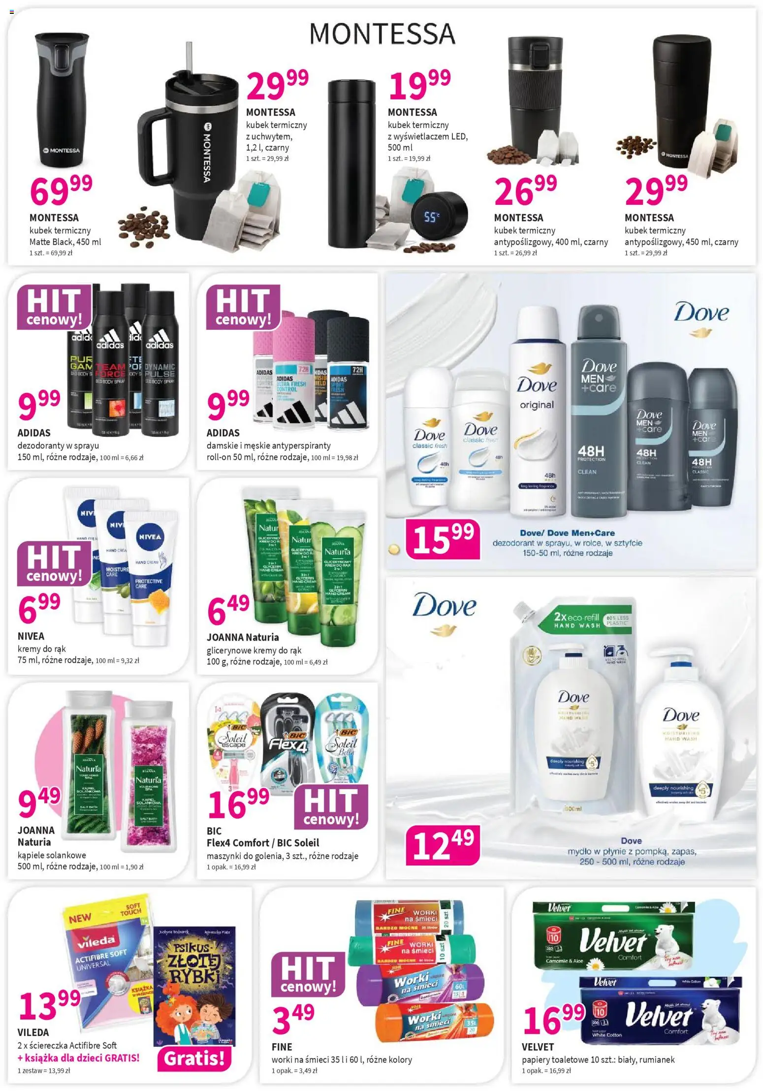 Drogerie Polskie Gazetka od 10.11.2025 | Strona: 6 | Produkty: Mydło w płynie, Body, Mydło, Vileda