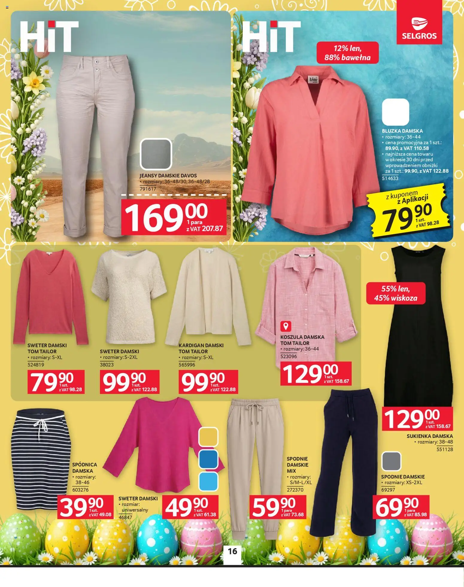 Selgros cash&carry gazetka - Oferta przemysłowa od 26.03.2026 | Strona: 18 | Produkty: Bluzka, Sweter, Spodnie, Sukienka