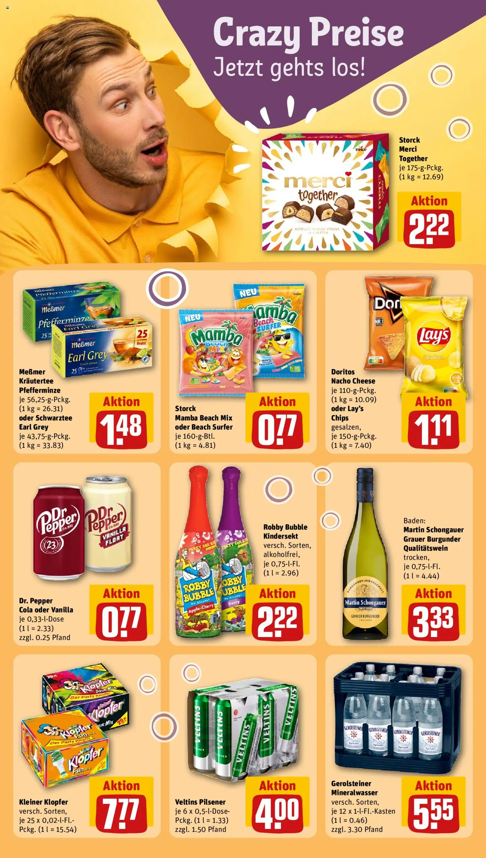 Rewe ihr Kaufpark Prospekt 	 – gültig ab 27.10.2025 | Seite: 18 | Produkte: Cola, Messmer, Chips, Gerolsteiner