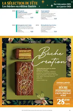 Picard - Prévisualisation de Picard Noël en grand valide à partir de 17.11.2025 | Page: 11 | Produits: Fraise, Noisette, Café, Bûche pâtissière