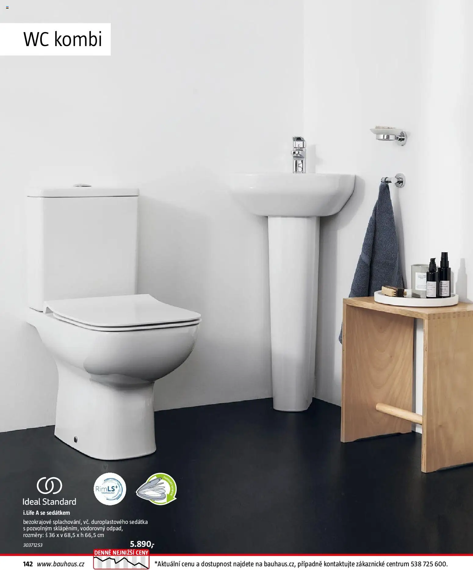 Bauhaus katalog Sanita od 03.11.2025 | Strana: 142 | Produkty: Wc