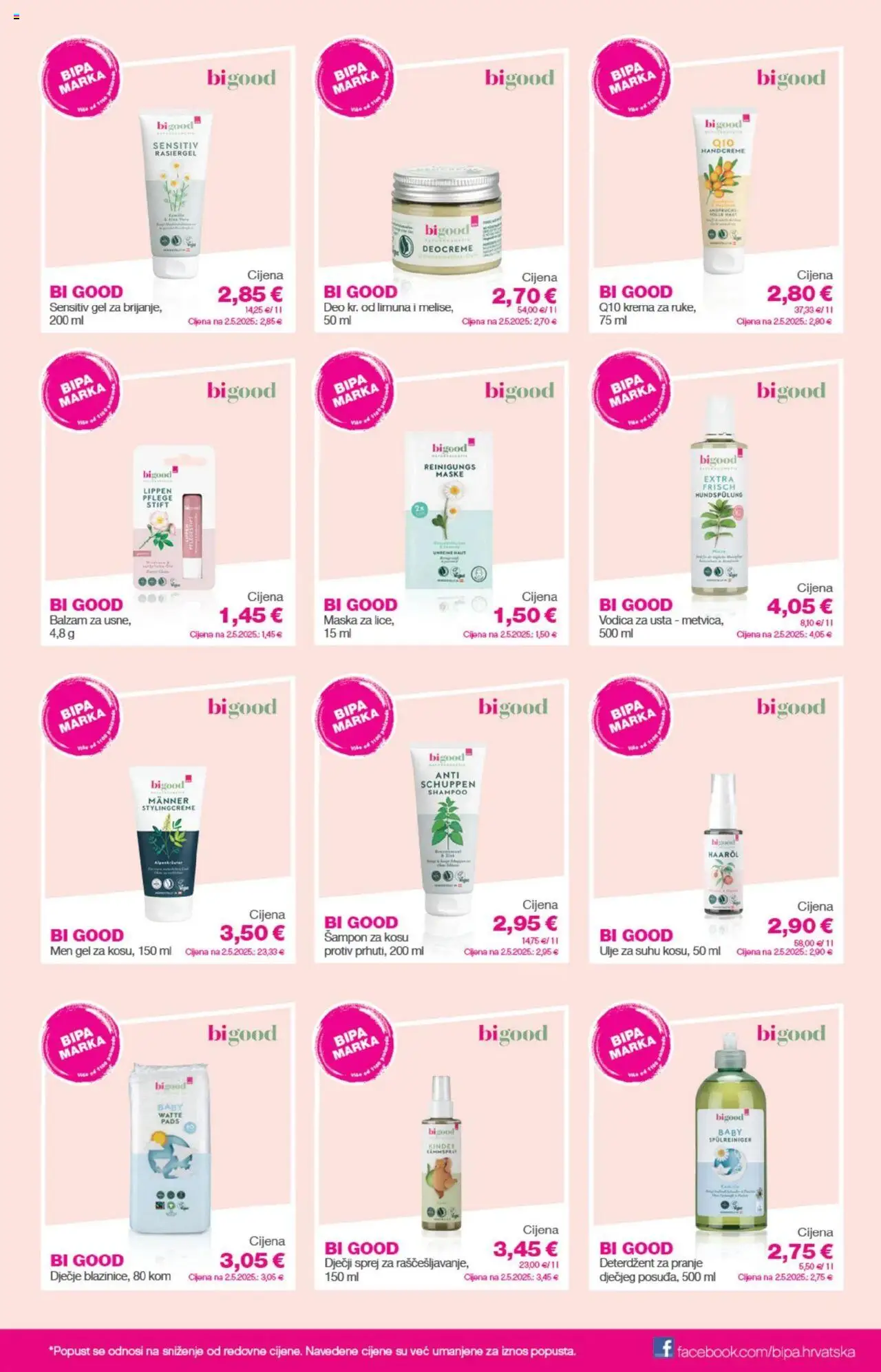 Bipa katalog | vrijedi od 21.08.2025 | Stranica: 18 | Proizvodi: Šampon, Maska, Ulje, Vodica za usta