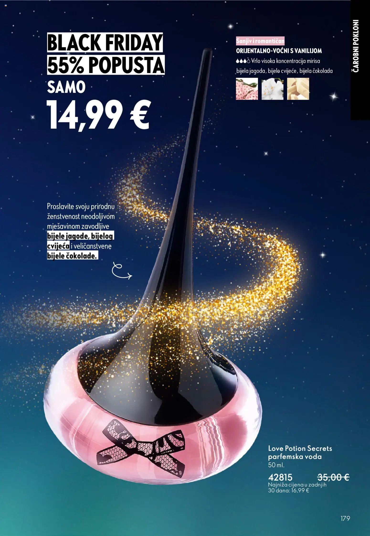 Oriflame katalog | vrijedi od 19.11.2025 | Stranica: 179 | Proizvodi: Čokolada, Voda