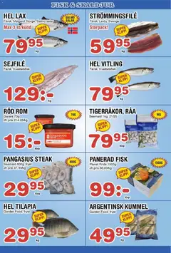 Nya Pulsen - erbjudanden - Förhandsvisning av reklamblad från butik Nya Pulsen aktuell från 01.12.2025 | Sida: 12 | Produkter: Lax