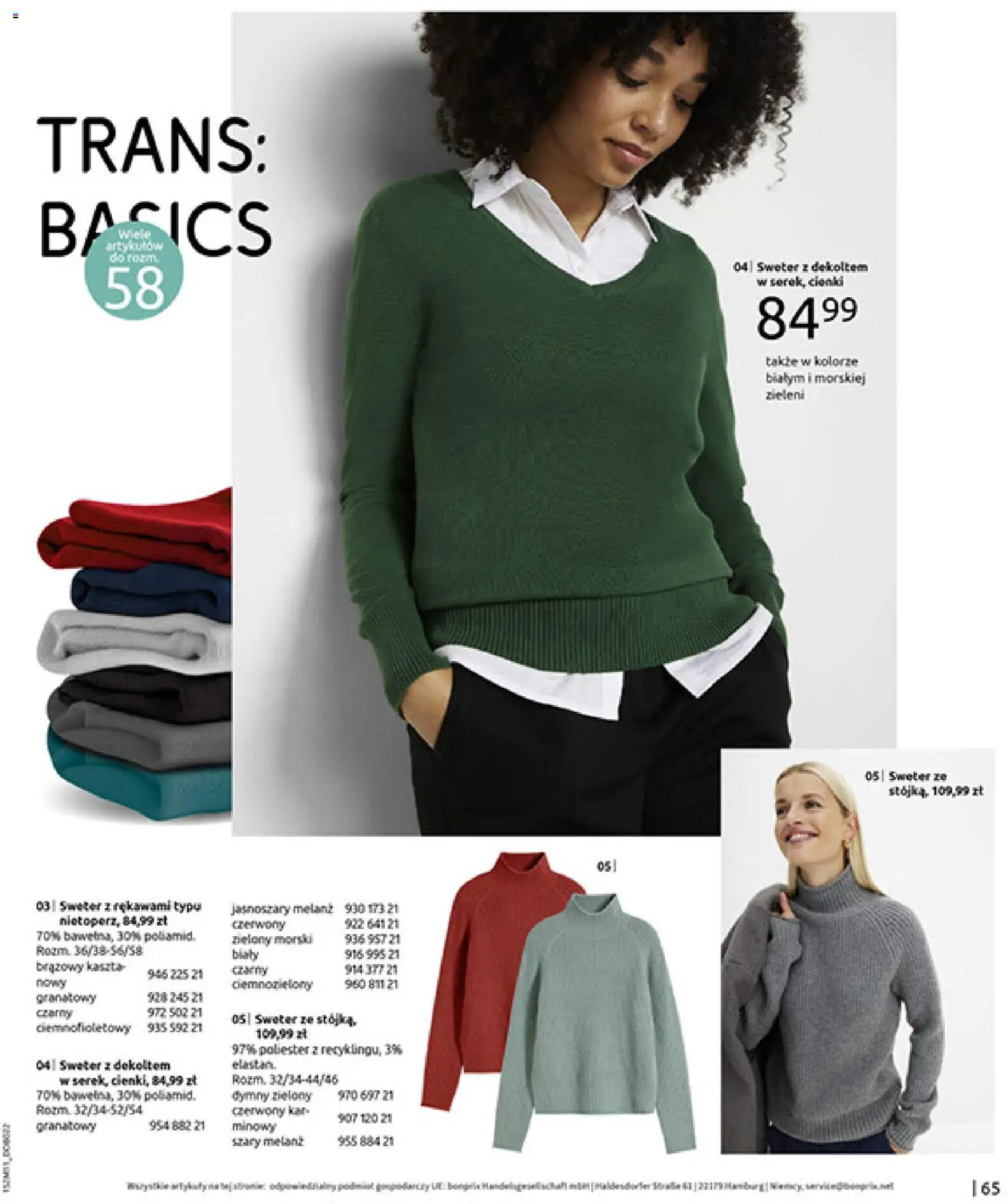 BonPrix Katalog - Na Listę Życzeń od 15.12.2025 | Strona: 67 | Produkty: Sweter