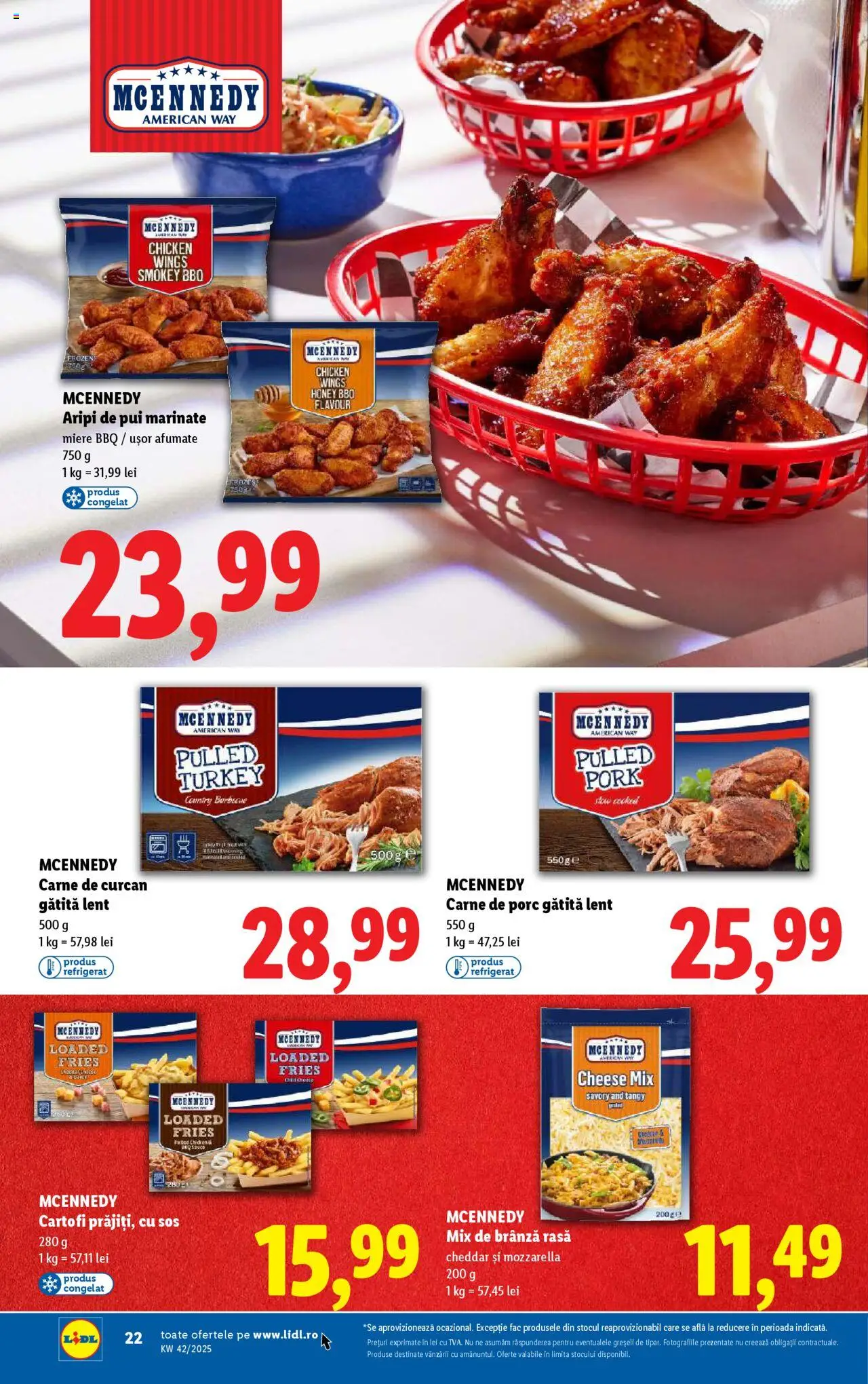 Noul catalog Lidl – valabil de la 13.10.2025 | Pagină: 22 | Produse: Hacıyatmaz Kedi Oyuncağı, Mozzarella, Brânză, Cartofi