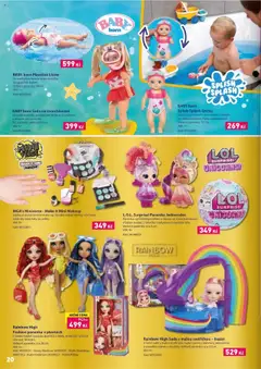 Wiky katalog - Léto od 03.06.2025 | Strana: 20 | Produkty: Panenka, Rainbow High, Makeup, Ploutve