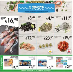 Anteprima del volantino Coal Il Market Plus catalogo valido a partire dal 27.12.2025 | Pagina: 8 | Prodotti: Pesce, Orata, Calamari, Sugo