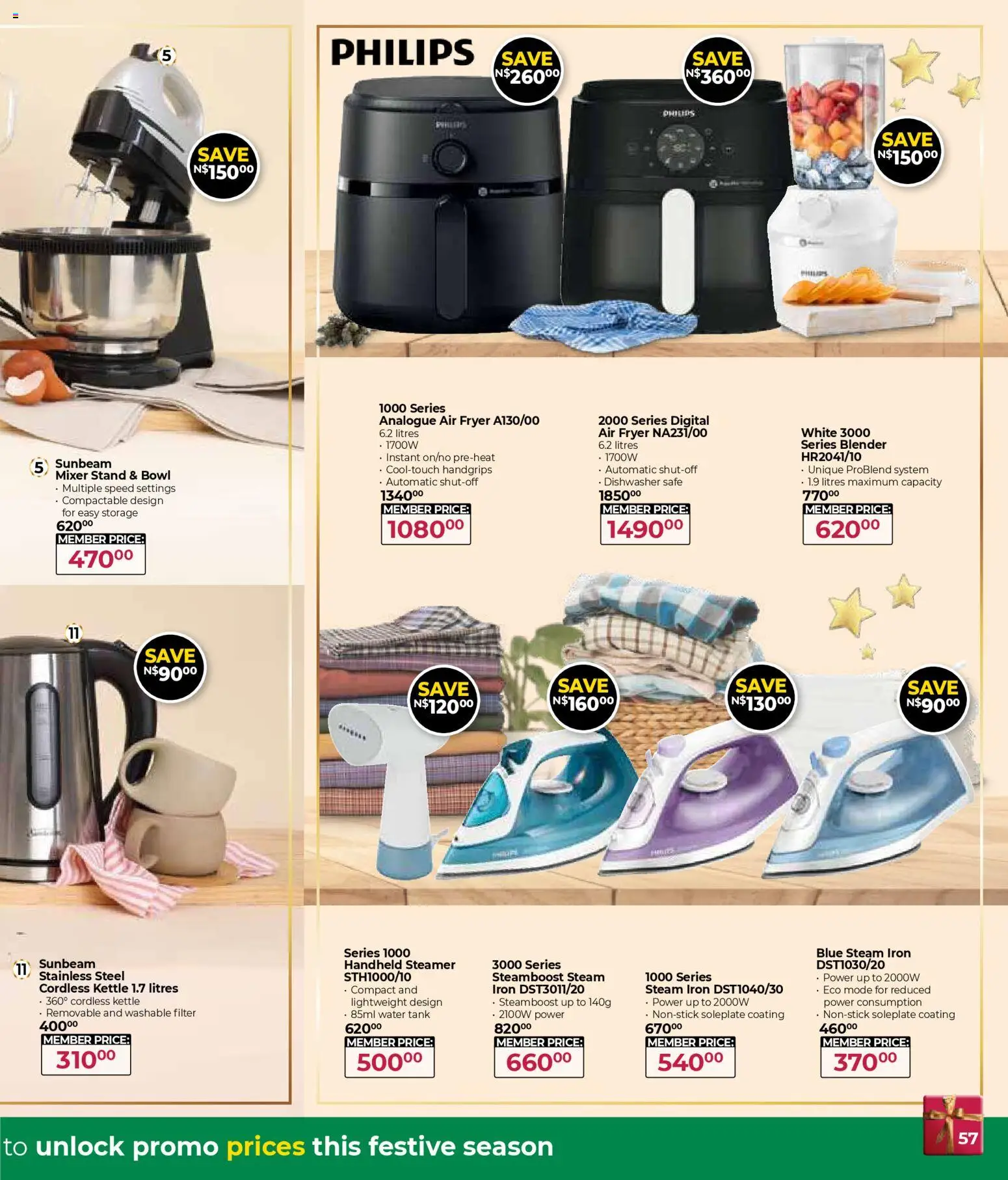 New Dis-Chem catalogue – valid from 29.10.2025 | Page: 57 | Products: Bowl, Mixer, Blender, Water