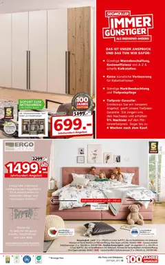 Segmüller Prospekt 	 ab 01.11.2025 gültig | Seite: 29 | Produkte: Bett, Matratze, Boxspringbett, Box