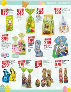 Eurospin katalog akcije – veljaven od 26.03.2026 | Stran: 5 | Izdelki: Bonboni, Arašidi, Kos, Cokolada