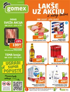 Gomex katalog - pregled Gomex kataloga - važi od 16.07.2025