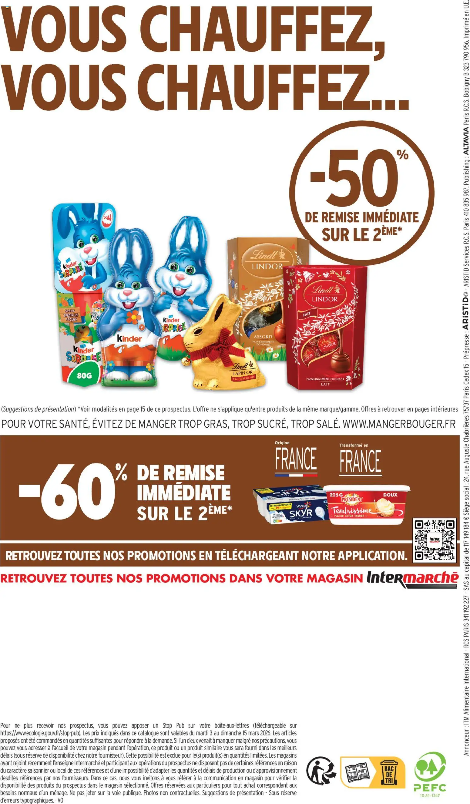 {H1} | Page: 20 | Produits: Prise, Lait, Chocolat, Skyr
