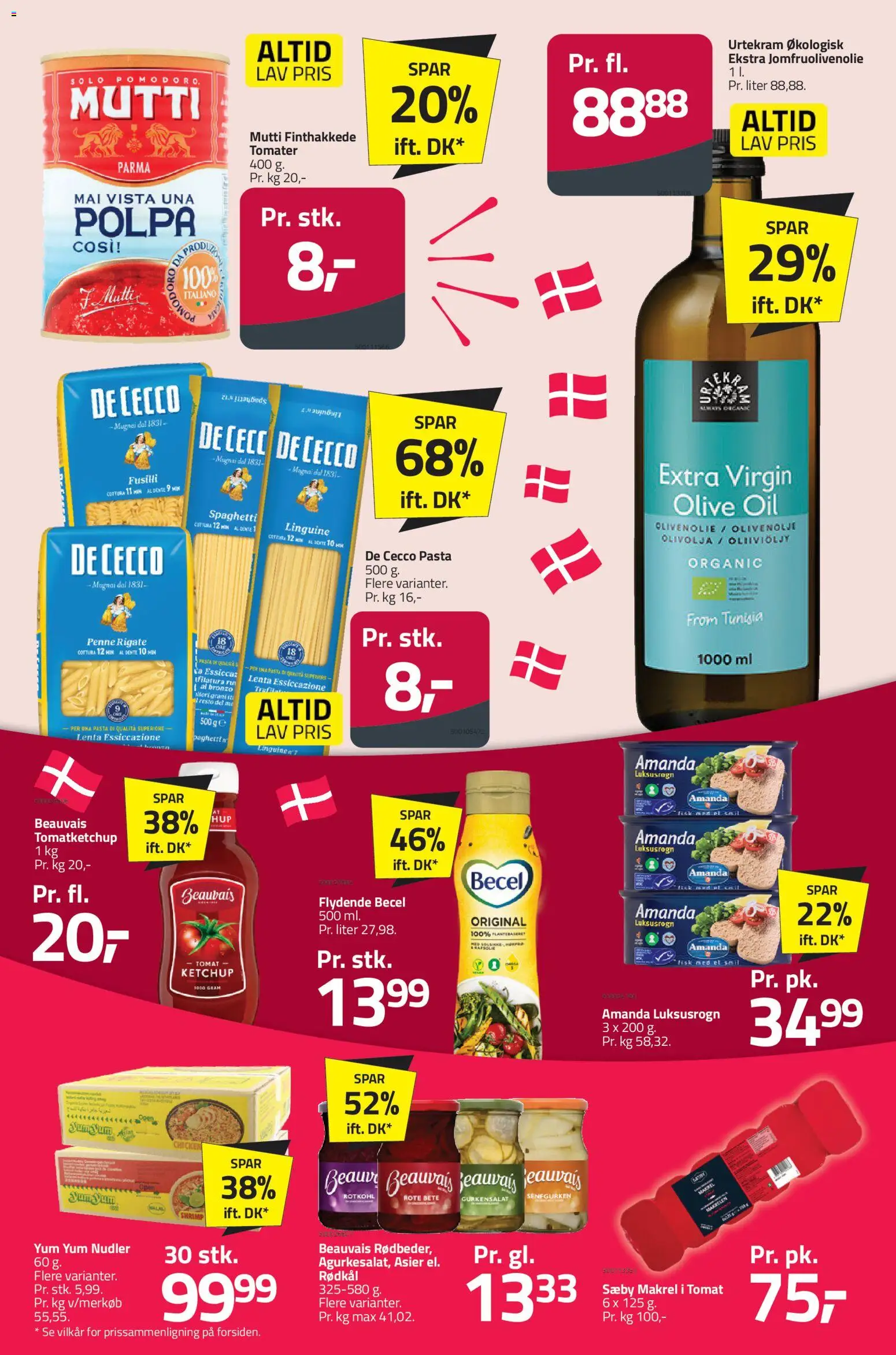 Fleggaard tilbudsavis – gyldig fra 18.02.2026 | Side: 34 | Produkter: Fisk, Spaghetti, Makrel, Asier