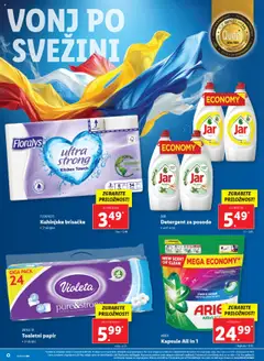 Lidl katalog │ velja od 17.07.2025 | Stran: 26 | Izdelki: Čistila, Toaletni papir, Kos, Detergent