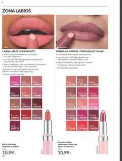 Vista previa BARRA DE LABIOS HYDRAMATIC SHINE, sofisticado brillo espejo, color intenso • con más de un 50% de ingredientes hidratantes y protectores de la piel • labios hidratados, más jugosos y suaves* al instante y durante todo el día válido desde el 01.10.2025 | Página: 62