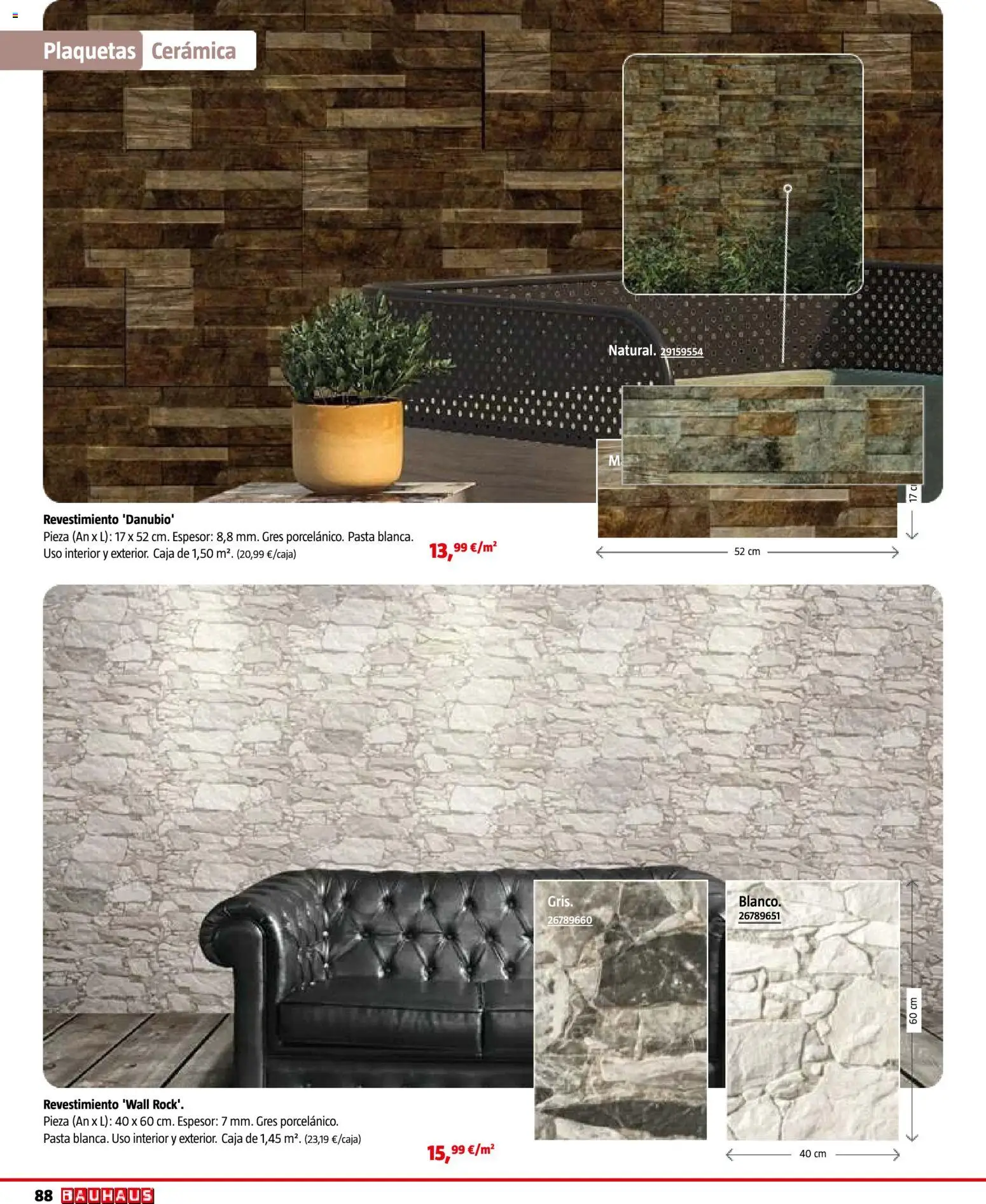 Bauhaus - Suelos y revestimientos │ válido desde el 24.02.2026 | Página: 88 | Productos: Pasta, Caja