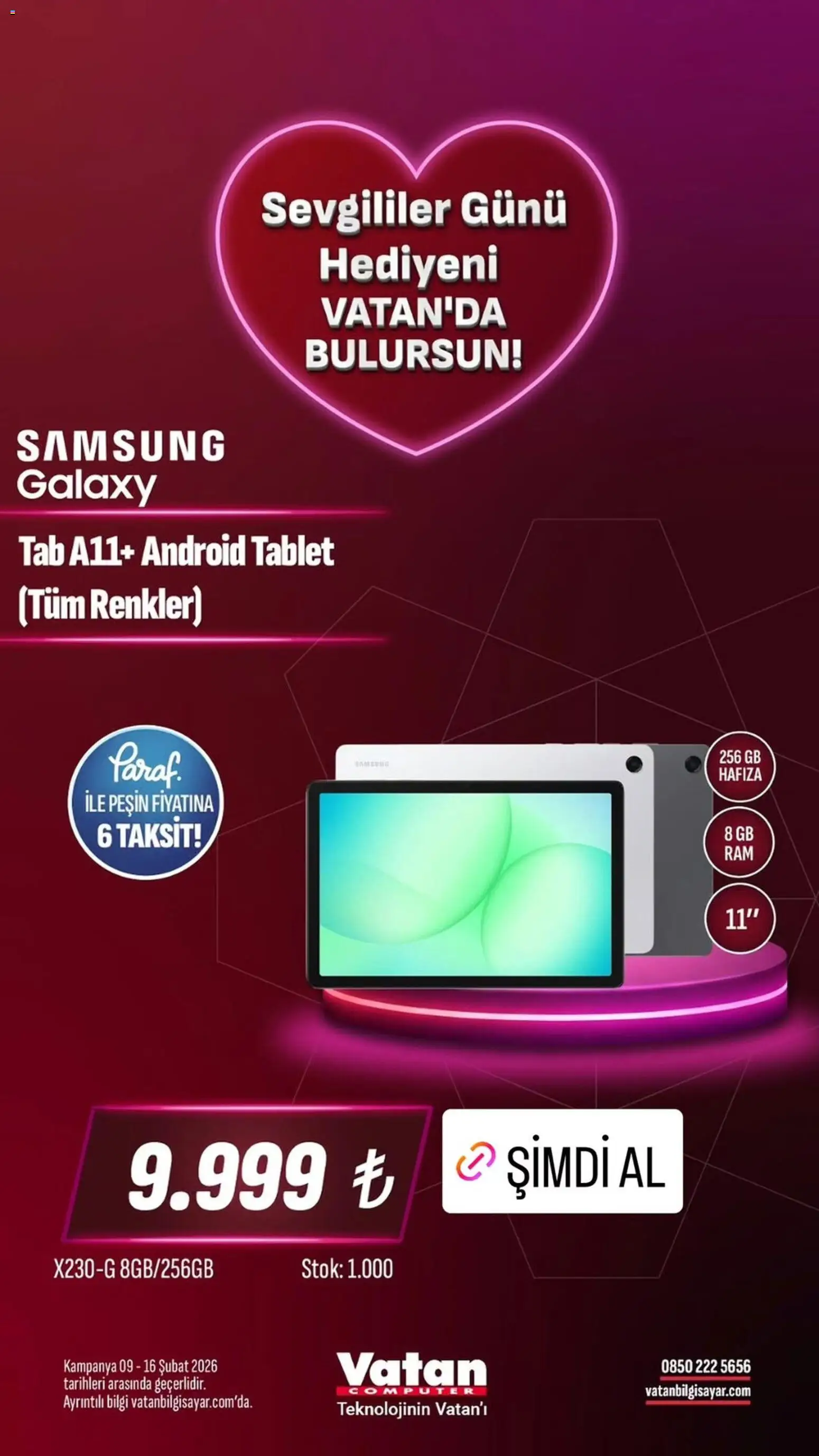 Vatan Bilgisayar İndirim - 09.02.2026 tarihinden itibaren geçerlidir | Sayfa: 10