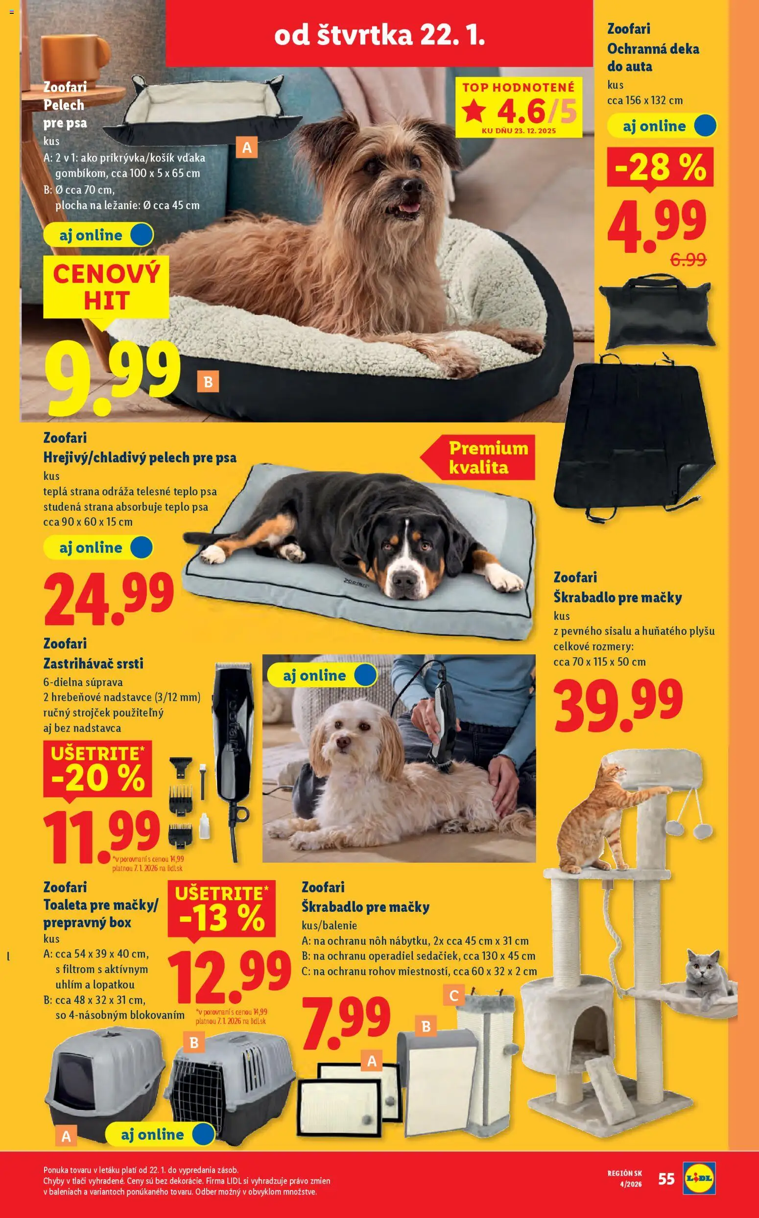 Nové Lidl akcie – leták je platný od 19.01.2026 | Strana: 87 | Produkty: Strojček