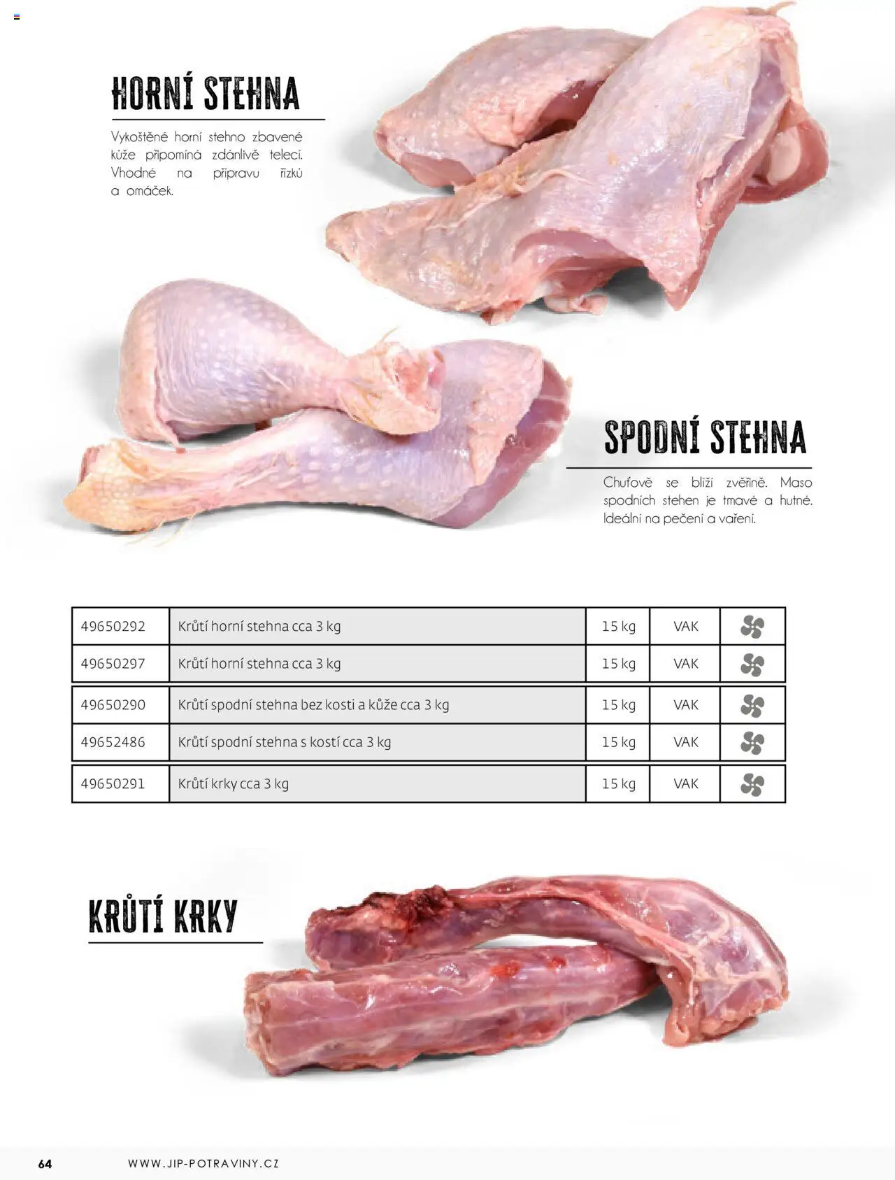 Jip katalalog - Maso 2025 od 01.01.2025 | Strana: 64 | Produkty: Maso