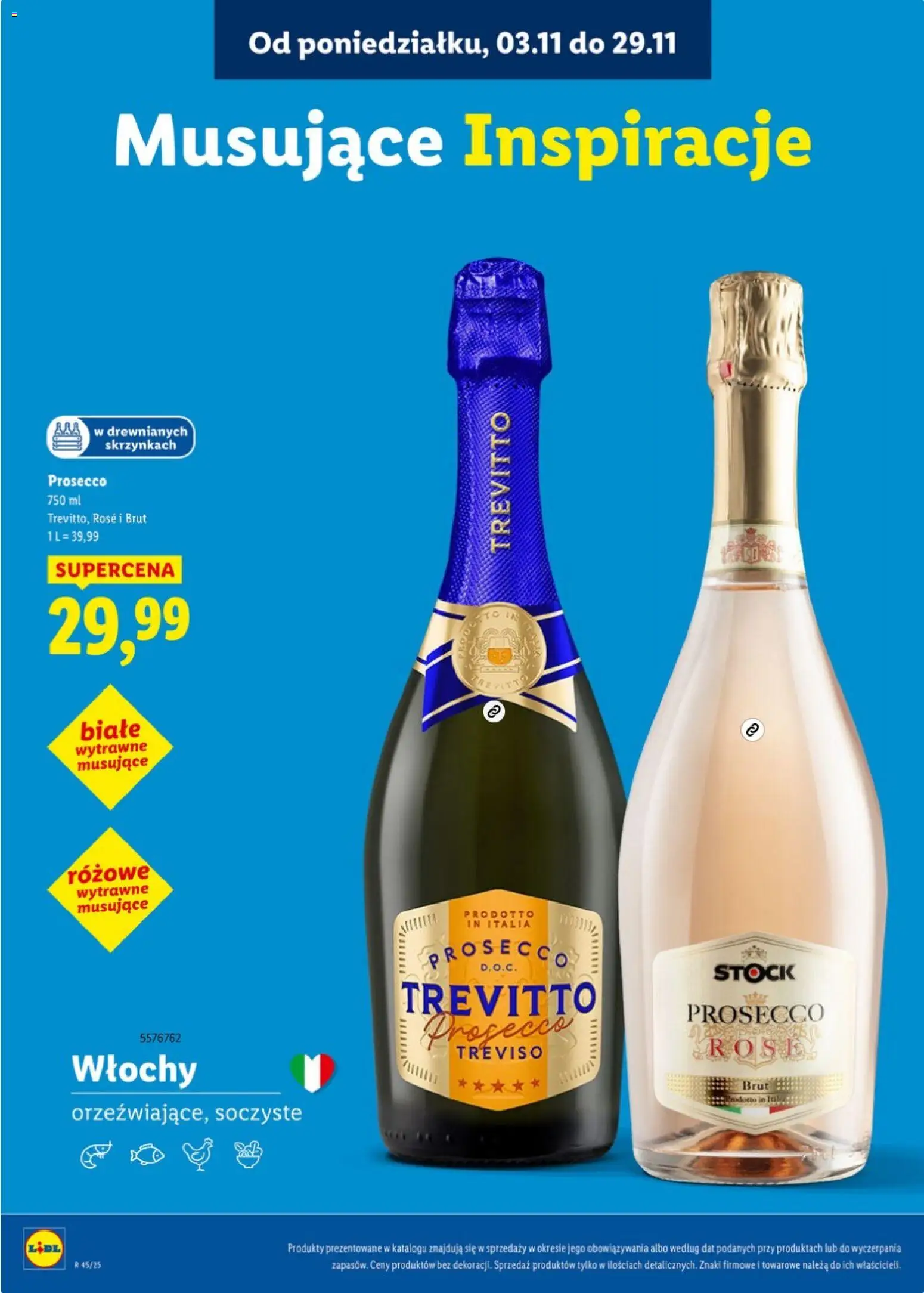 Lidl Katalog karta win od 03.11.2025 | Strona: 8 | Produkty: Prosecco