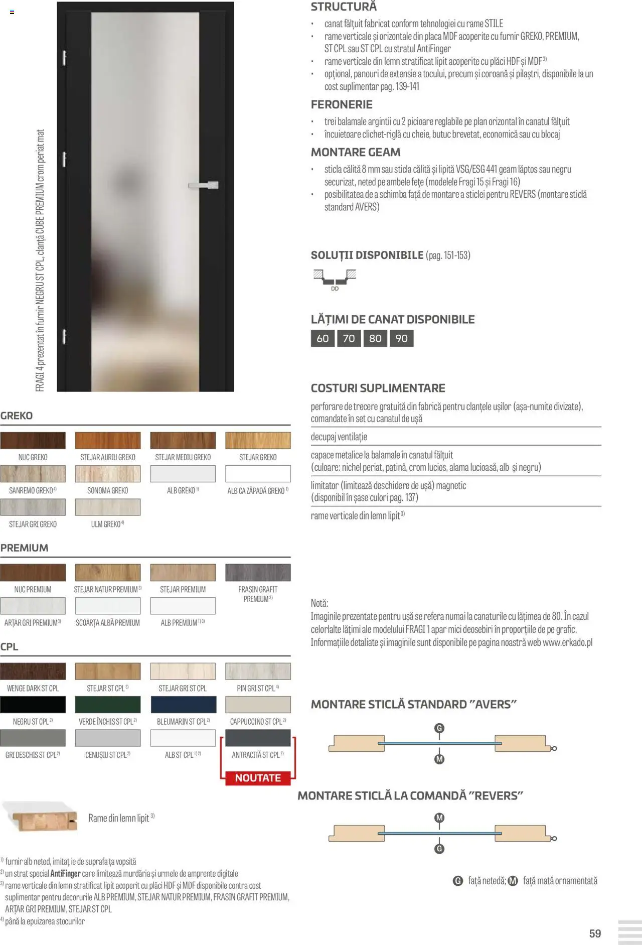Proges catalog - Erkado – valabil de la 23.08.2024 | Pagină: 59 | Produse: Mici, Ușă