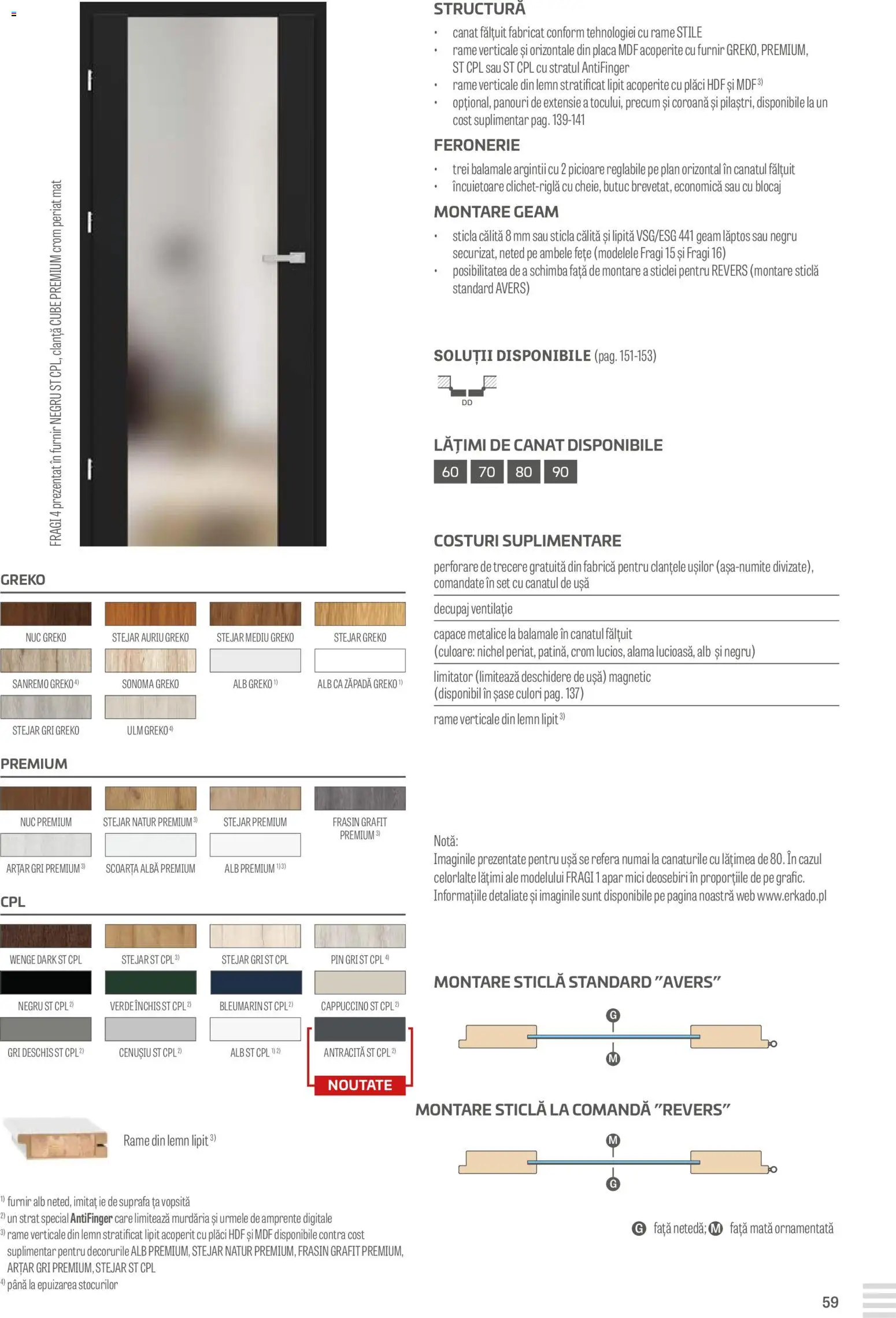 Noul catalog Proges – valabil de la 23.08.2024 | Pagină: 59 | Produse: Mici, Ușă