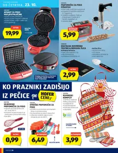 Hofer katalog akcije – veljaven od 16.10.2025 | Stran: 26 | Izdelki: Žlica, Kos, Tehtnica, Kuhinjska tehtnica