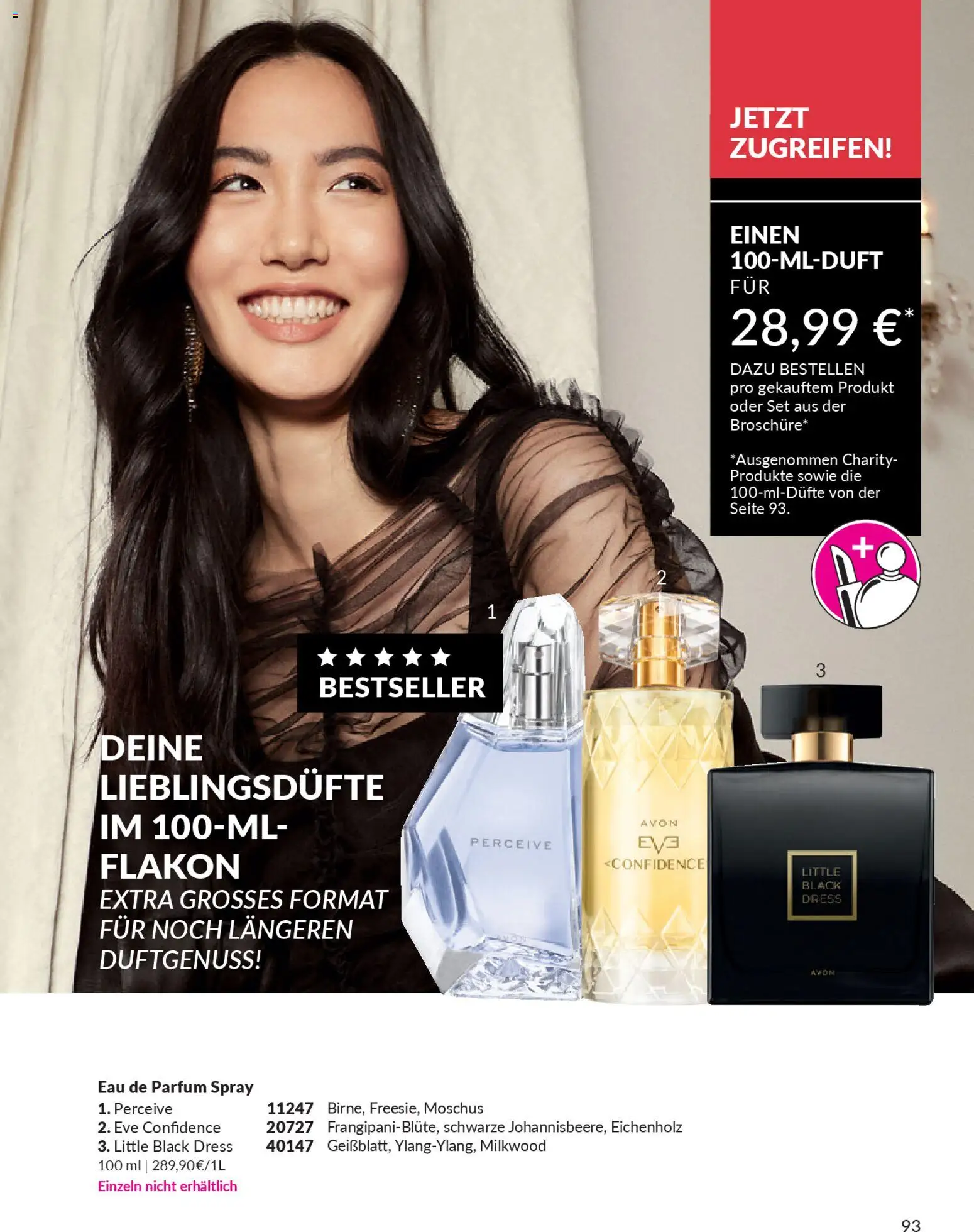AVON Katalog Januar 2026 – gültig ab 01.01.2026 | Seite: 95 | Produkte: Parfüm, Eau de Parfum