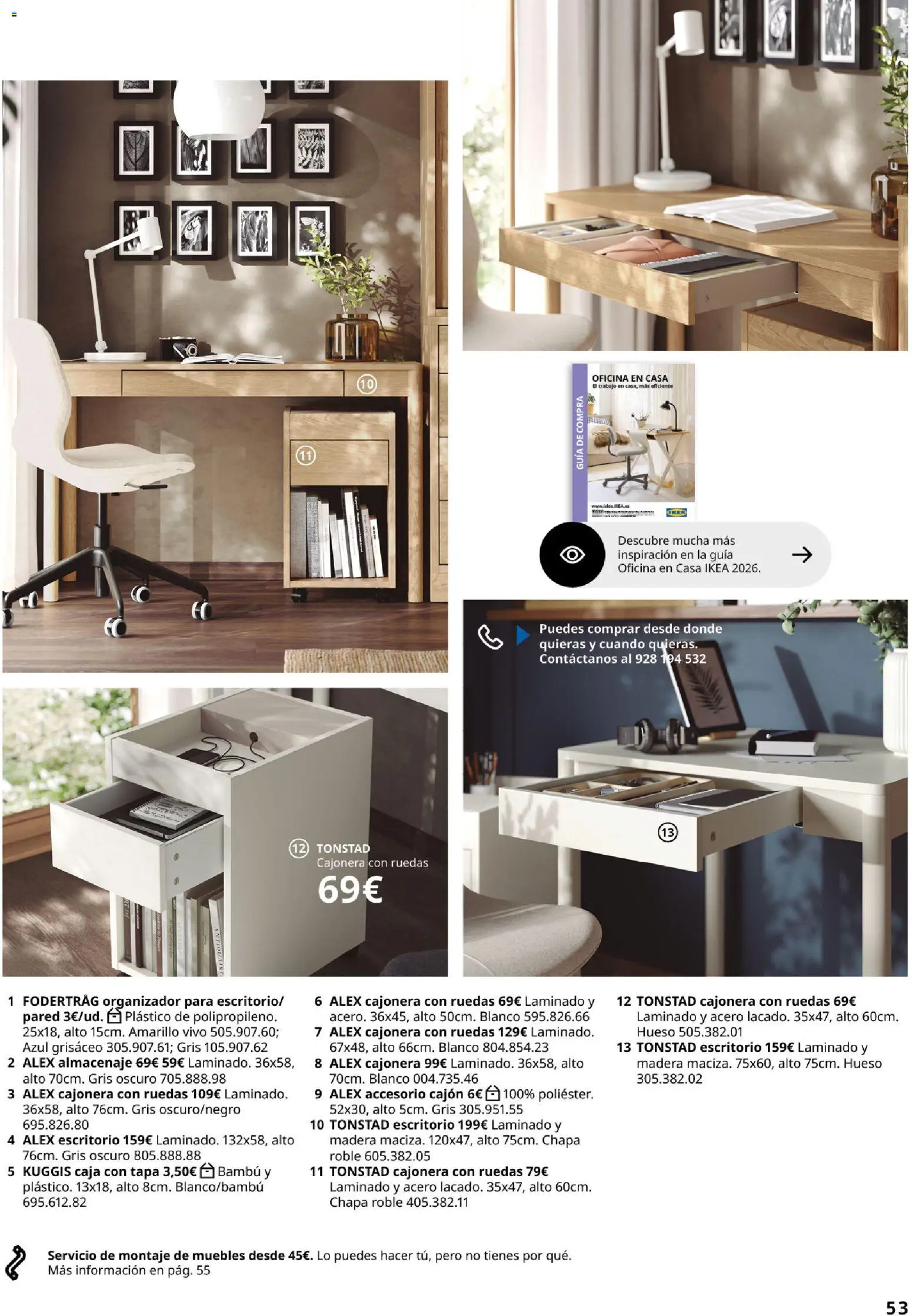 Catálogo IKEA Organización en el hogar │ válido desde el 15.01.2026 | Página: 53 | Productos: Organizador, Muebles, Almacenaje, Caja