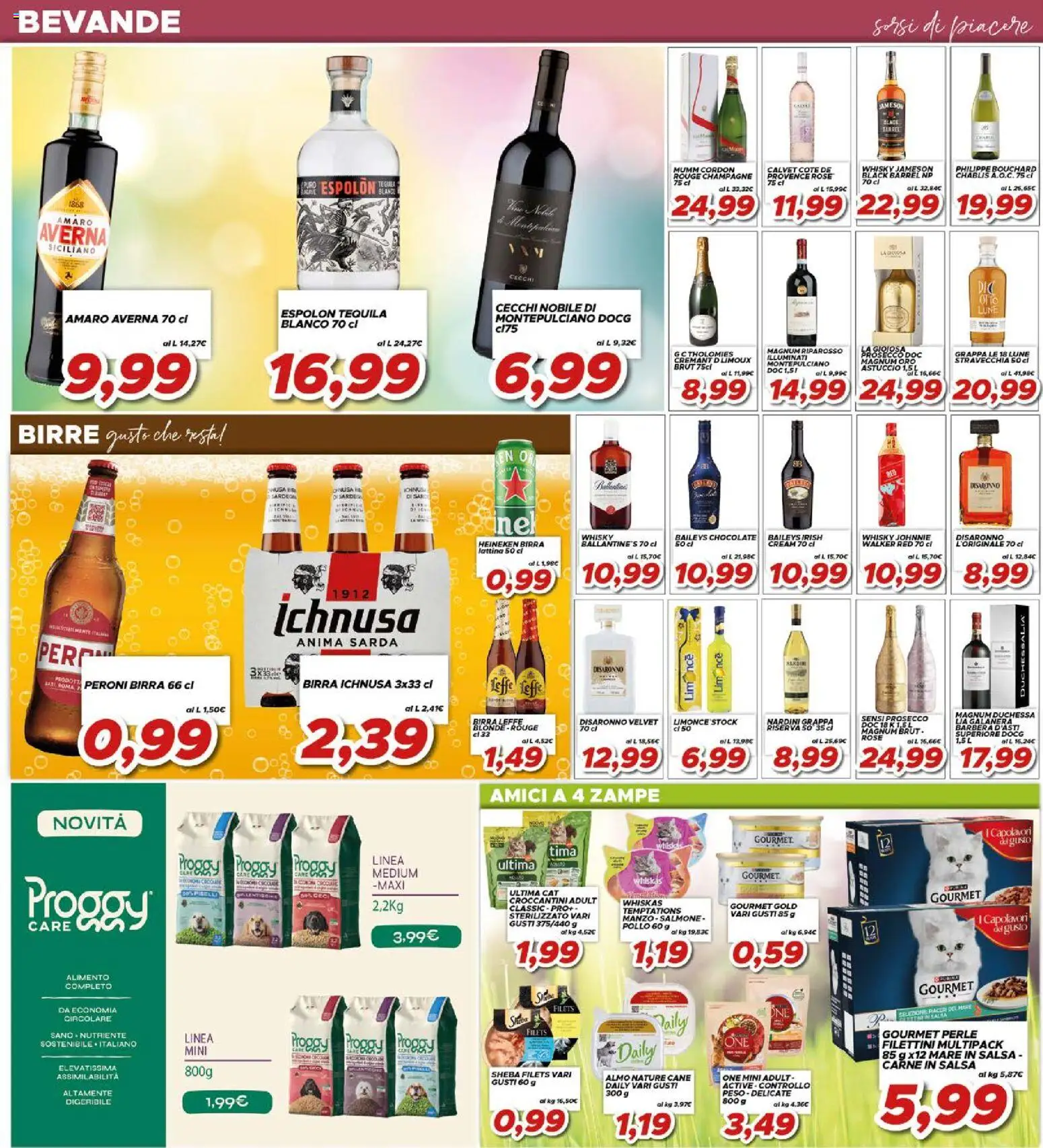 Volantino Ma Supermercati del 27.03.2026 | Pagina: 22 | Prodotti: Pollo, Manzo, Champagne, Heineken
