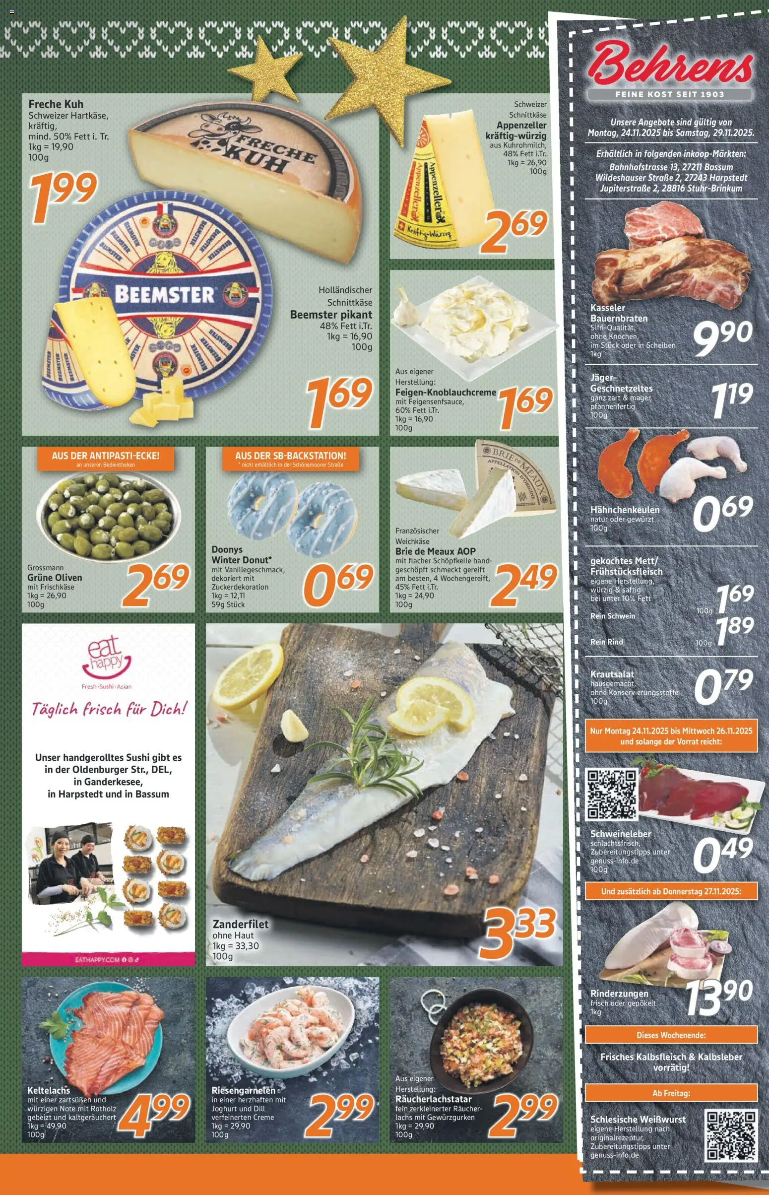 Inkoop Prospekt 	 – gültig ab 24.11.2025 | Seite: 4 | Produkte: Joghurt, Kalbsleber, Dill, Frischkase